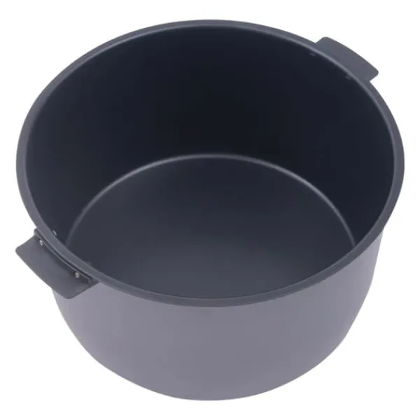 Elektrisk risvarmer - WF-B19 - 19 L - 100 W - 220 V/50 Hz - Non-stick indergryde i 410 rustfrit stål - Termostat 68/72°C - Sort New