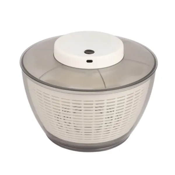 Elektrisk salatspinner - Køkken grøntsags frugtvaskemaskine og tørretumbler - 4500ML Kapacitet - 25x25x15cm Sale