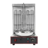 Grill-Ovne & Ovn Med Roterende Stegespyd>Elektrisk Shawarma Grillmaskine, 3000W Effekt, Automatisk Rotationsdesign,Sølv