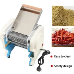Mixere & Blendere>Elektrisk Skærer, Effekt 550W, Skærebredde 3mm, Vægt 13kg, Omdrejninger 140/min, Materiale Stål