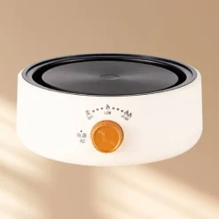 Elektrisk teovn Multifunktionel Mini Anti-tørbrænding Hurtig opvarmning Elektrisk kogeplade til kontorhjem CN-stik 220V Beige Outlet