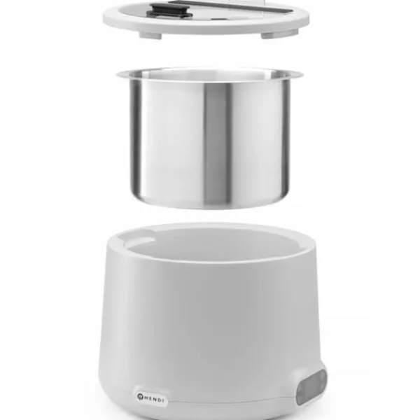 Kopvarmer>Elektrisk termokande til suppe 35-85 C 8 l 500 W - hvid