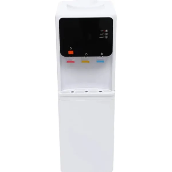 Vandkølere>Elektrisk Vanddispenser, Øjeblikkelig Varmt & Koldt Vand, Kapabel til 0,99-4,16 Gallon Spande,HVID