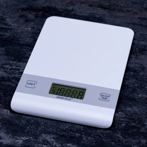 Køkkenvægte>Elektronisk køkkenvægt 1g 5kg KINGHOFF KH-1824