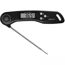 Køkkentermometre>Elektronisk madtermometer -50-300c lcd KINGHOFF KH-1669 sort
