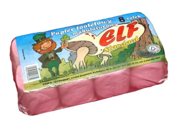 ELF farvet toiletpapir 8 ruller Online