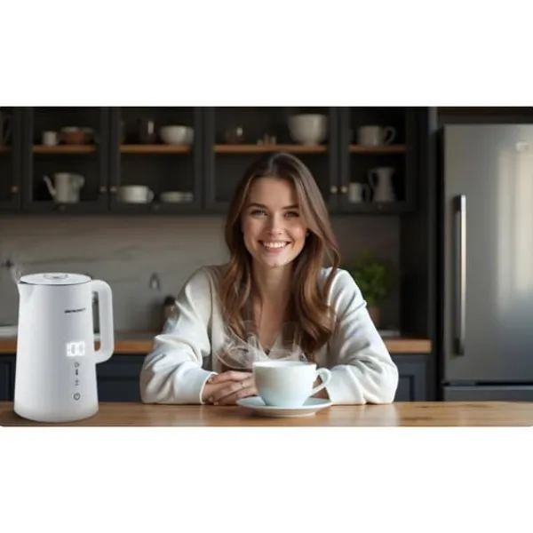 Elkedel>Elkedel 1,7l Berdsen BD-709 hvid