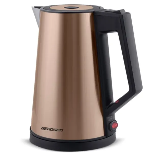 Elkedel>Elkedel 1,7l Berdsen BD-708 kobber