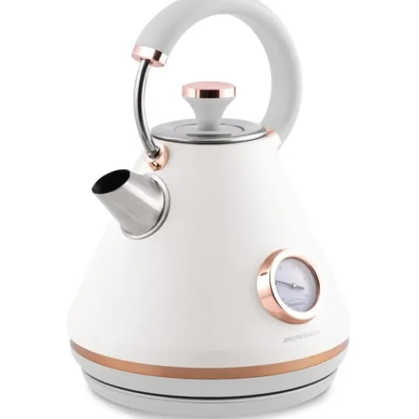 Elkedel>Elkedel med termometer 1,7L Berdsen BD-701 hvid
