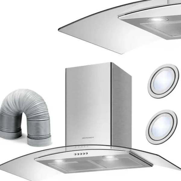 Emhætte 84 cm Berdsen BT-223 INOX Hot