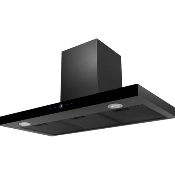 Emhætter>Emhætte 90 cm Sort Berdsen BT-218