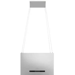 Emhætter - Living hængende ø-emhætte med touchsensor LCD 55 cm rustfrit stål Best
