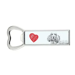 Cocktailshakers & Drinkudstyr>Engelsk Cocker Spaniel - flaskeåbner med en hund, personlig køleskabsåbner, unik gave til en mand fra Art-Dog