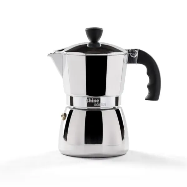 Kaffemaskiner Til God Kaffe>Espressokande 3 kopper Induktion