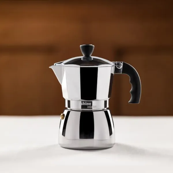 Kaffemaskiner Til God Kaffe>Espressokande 3 kopper Induktion