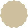 Tilbehør Til Madopbevaring>Etiket til 5,5 cm syltetøjsglas, 48 stk., beige mat