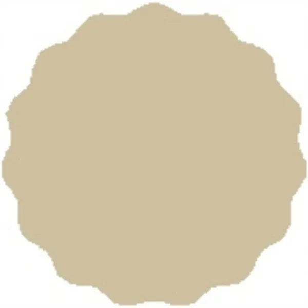 Tilbehør Til Madopbevaring>Etiket til 5,5 cm syltetøjsglas, 48 stk., beige mat