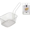 Fritøse>Excellent Houseware pommes friteskurv 14x11x7 cm rustfrit stål