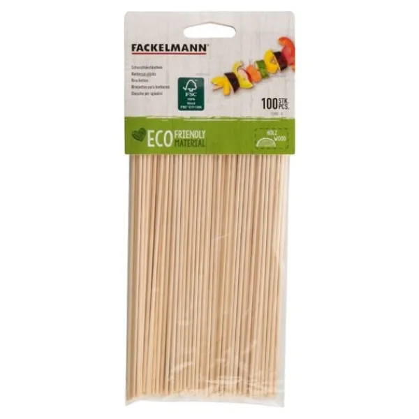 Fackelmann Træ Sataypinde 20 cm 100 Stk. Outlet