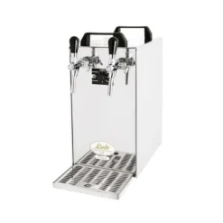 Ølhaner>Fadølsanlæg, Øldispenser, Øl Køledispenser, Øl dispenser, Ølmaskine, Ølautomat, Ølkøler, Fadølsbar - Kontakt 40, 2 linjer, 50 liter/h, Green Line