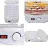 Dehydratorer>Fødevaredehydrator rund 250 W 6 bakker - Fødevaredehydrator - Fødevaredehydratorer - Home & Living