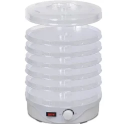 Dehydratorer>Fødevaredehydrator rund 250 W 6 bakker - Fødevaredehydrator - Fødevaredehydratorer - Home & Living