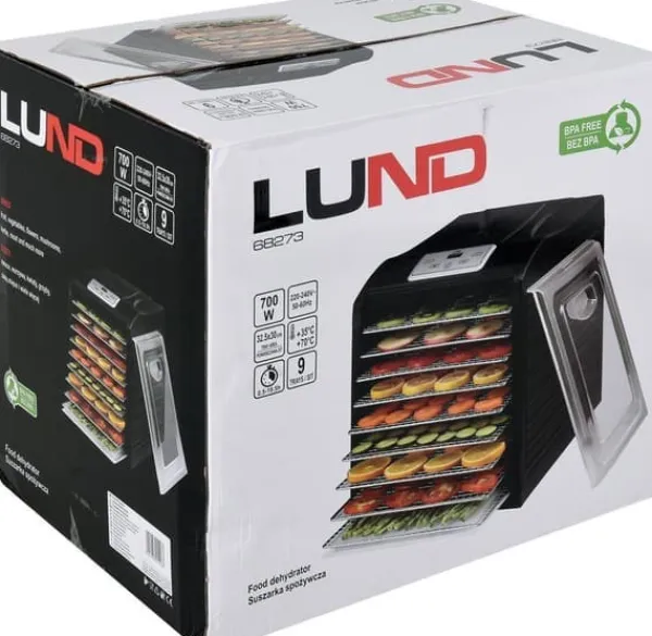 Dehydratorer>FØDEVARETØRRER, 9 SIER, 600-700W. - W-68273