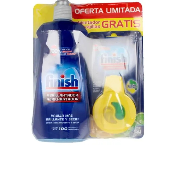 FINISH dishwasher rinse aid 500 ml + dishwasher freshener 2 units Clearance
