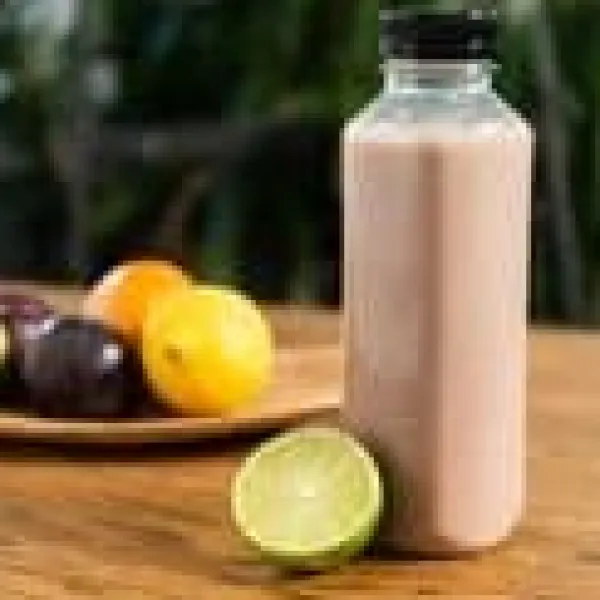 Beholdere Til Mad & Drikkevarer>Firkantede PET-flasker 500 ml med låg, perfekte til smoothies og juicer, 50 stk.