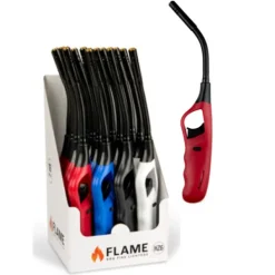 Gasbrændere>Flammegaslighter, lang 27,5 cm, fleksibel spids, HZ6
