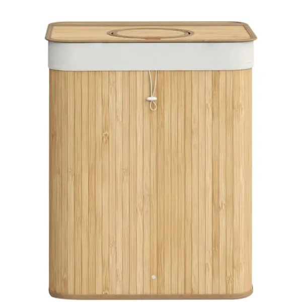 Flaskegenbrugsbeholder, 40,5x40,5x61 cm, Beige Discount