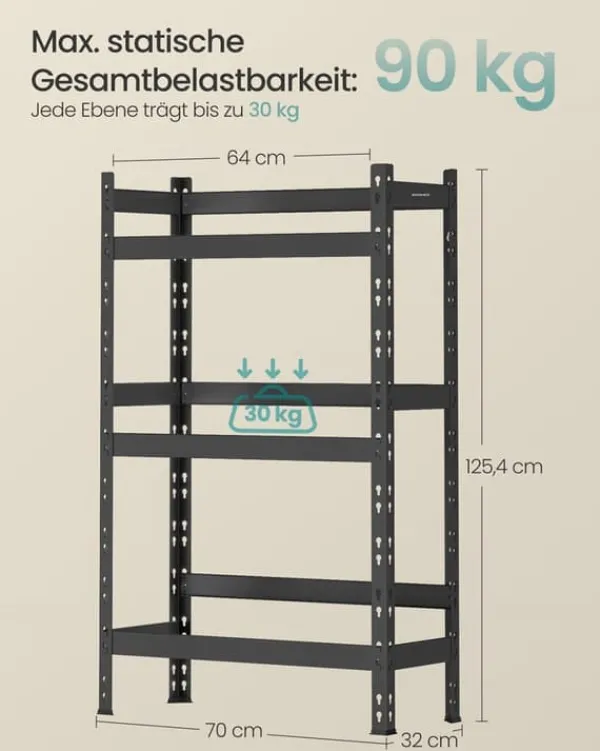 Vinflaskeholdere>Flaskestativ, 32x70x125,4 cm, Sort