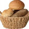 Brødkasser & Brødposer>Fletkurv til brød 30x20x11cm Med håndtag, natur