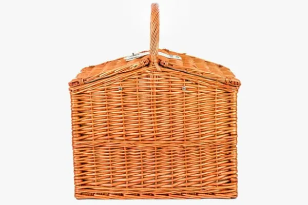 Viking Choice Flettet picnickurv XL 4 personer + service & termopose Best