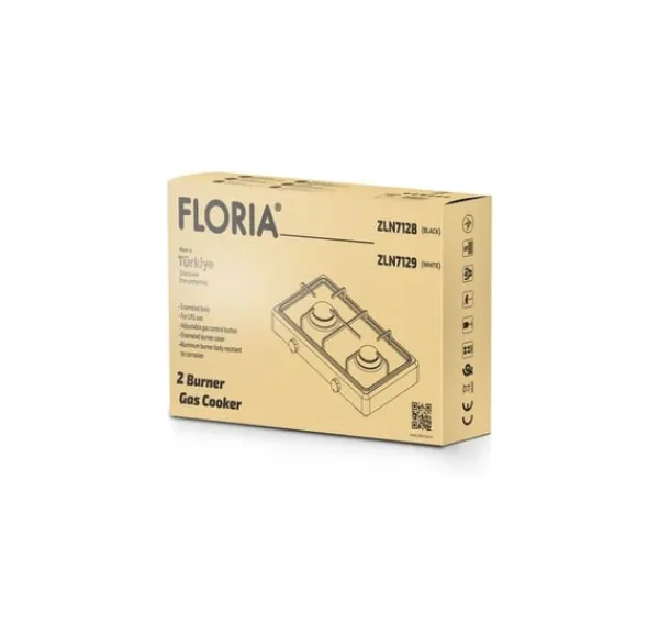 Floria ZLN7129 Gaskomfur 2 blus New
