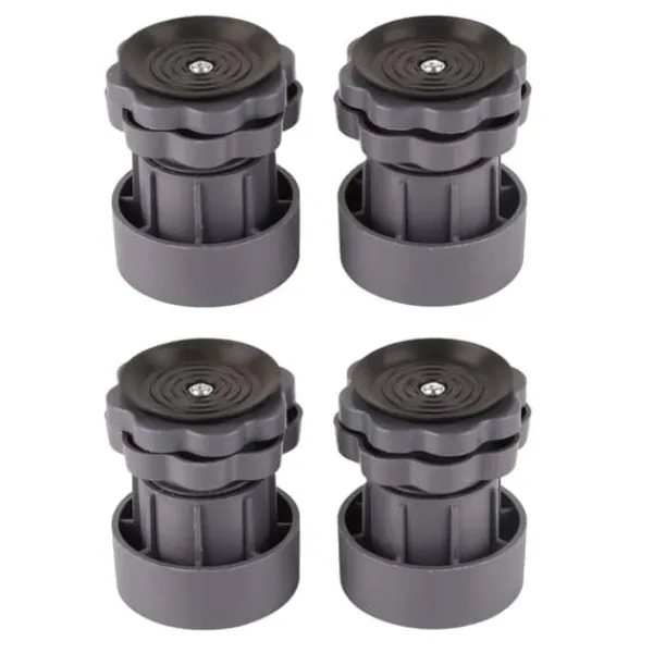 Fodpuder til bakkebund Skridsikre Stødsikre Vibrationssikre 8,5 cm (4 stk.) Discount