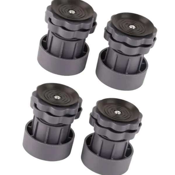 Fodpuder til bakkebund Skridsikre Stødsikre Vibrationssikre 8,5 cm (4 stk.) Discount