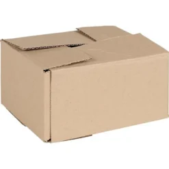 Opbevaringsæsker Til Hjemmet>Foldbar Opbevaringsboks i Brun Pap - 50 stk | Størrelse: 20x15x10 cm