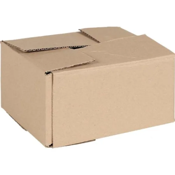 Opbevaringsæsker Til Hjemmet>Foldbar Opbevaringsboks i Brun Pap - 50 stk | Størrelse: 20x15x10 cm