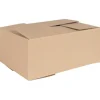 Opbevaringsæsker Til Hjemmet>Foldbar Opbevaringskasse i Pap - 50 pcs | Farve: Brun | Størrelse: 35x24x15 cm