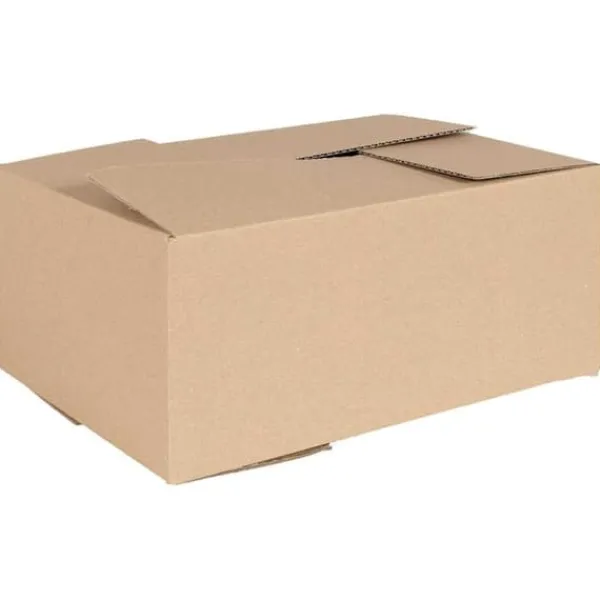 Opbevaringsæsker Til Hjemmet>Foldbar Opbevaringskasse i Pap - 50 pcs | Farve: Brun | Størrelse: 35x24x15 cm