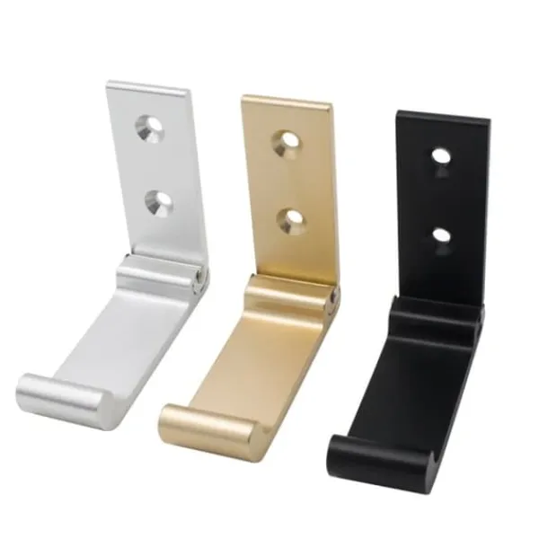 Opbevaringskroge & Hylder>Foldbar Tøjkrog Husholdnings Aluminiumslegering Vægmonterede Kroge Håndklæde Frakke Hattebøjle