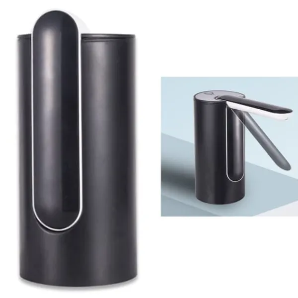 Vandkølere>Foldbar USB genopladelig elektrisk vanddispenserpumpe - Sort