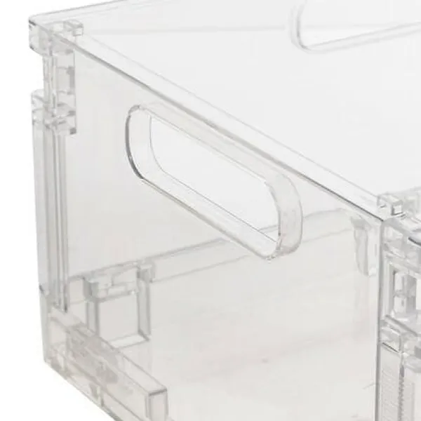 Fold`n Box FOLDEBAR BEHOLDER 22L plast gennemsigtig New