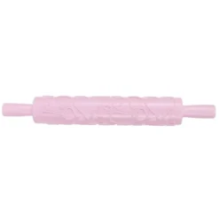 Kageruller>Fondant Kagerulle Plast Præget Rulle til Cookies Kiks Konditor Kagedekoration (Hjerteform)