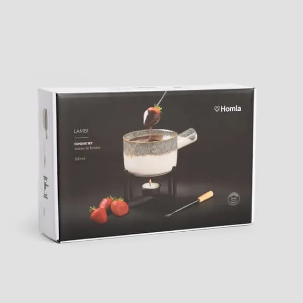 Fonduesæt>Fonduesæt | LAMBI | med varmer | 0,5 l | 719776