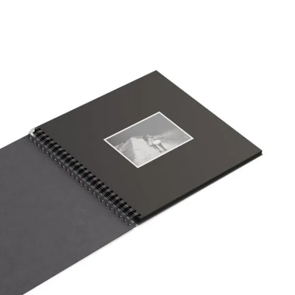 Fotoalbum Black med svarta blad 35x31,5cm Bigso Box of Sweden Discount
