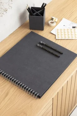 Fotoalbum Black med svarta blad 35x31,5cm Bigso Box of Sweden Discount