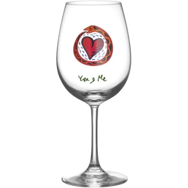 Kosta Boda Friendship Wine Glass You & Me, 50cl - Sale