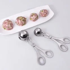 Frikadelletænger / scoop til frikadeller, 2-pak med 2 størrelser New
